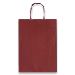 Allegra dunkle Geschenktüte rot, m